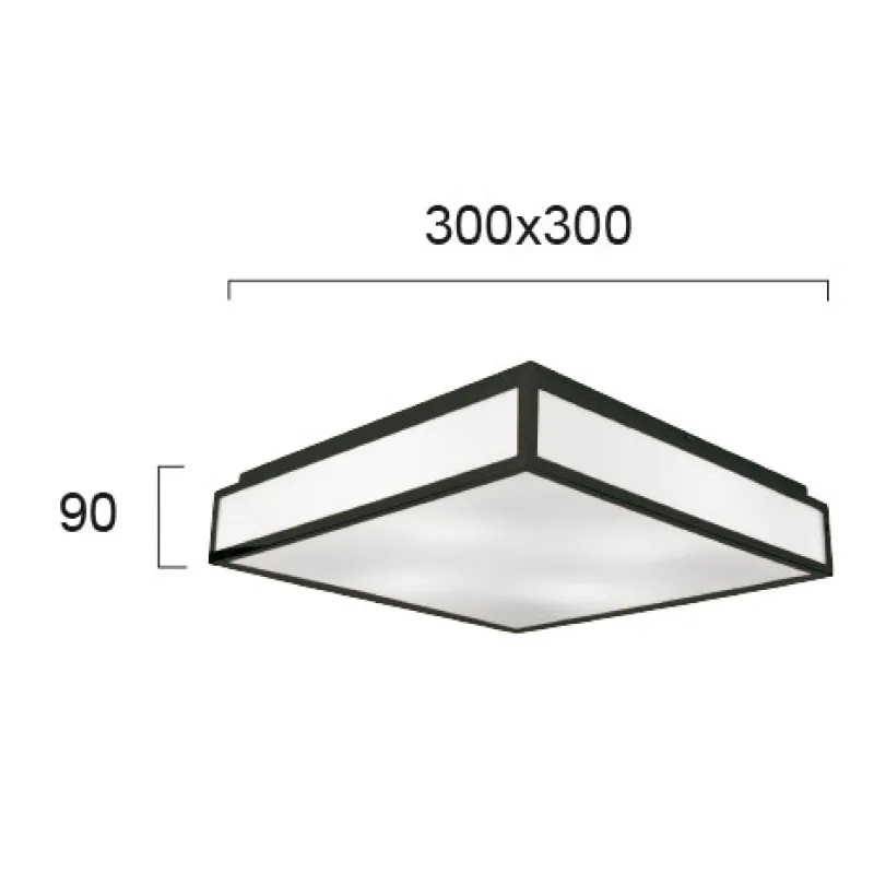 Plafoniera FIGARO 4118001 Viokef E27, Alb, Grecia