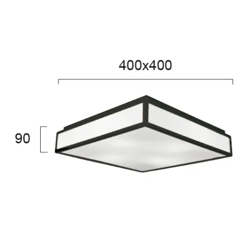 Plafoniera FIGARO 4118101 Viokef E27, Alb, Grecia