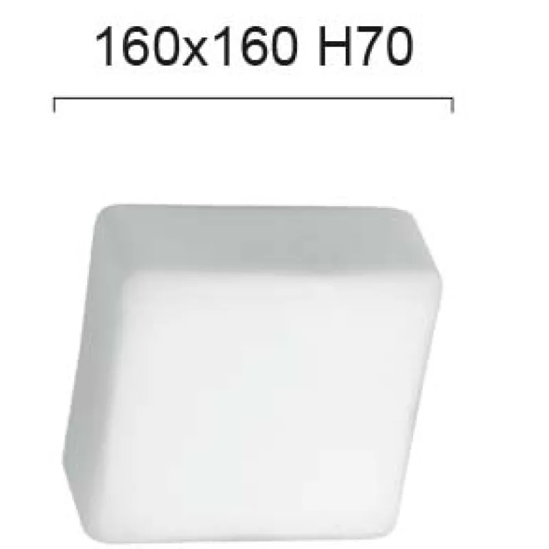 Plafoniera TITO 4132400 Viokef G9, Alb, Grecia