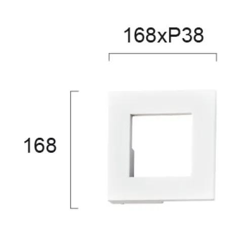 Aplica Exterior SANTORINI 4158500 Viokef LED, Alb, Grecia