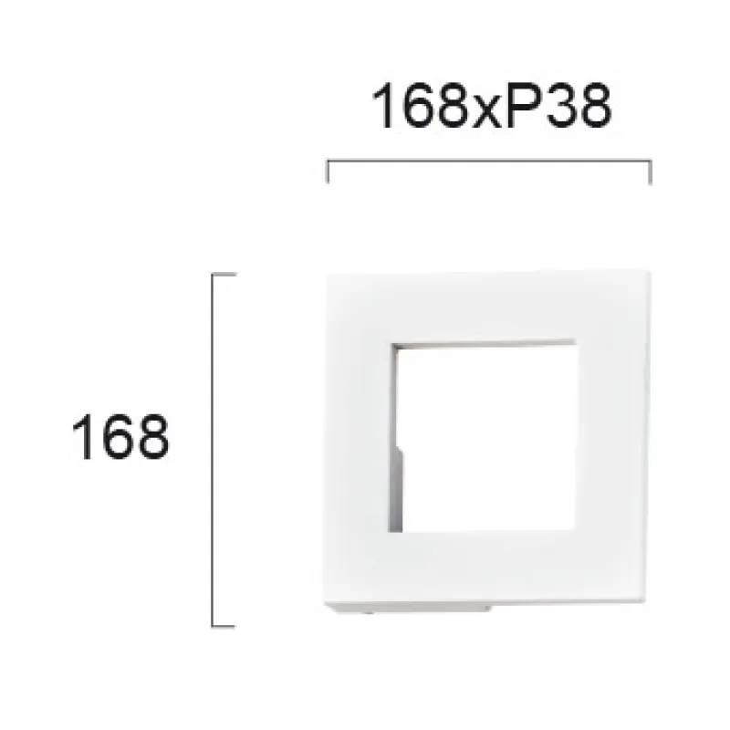 Aplica Exterior SANTORINI 4158500 Viokef LED, Alb, Grecia