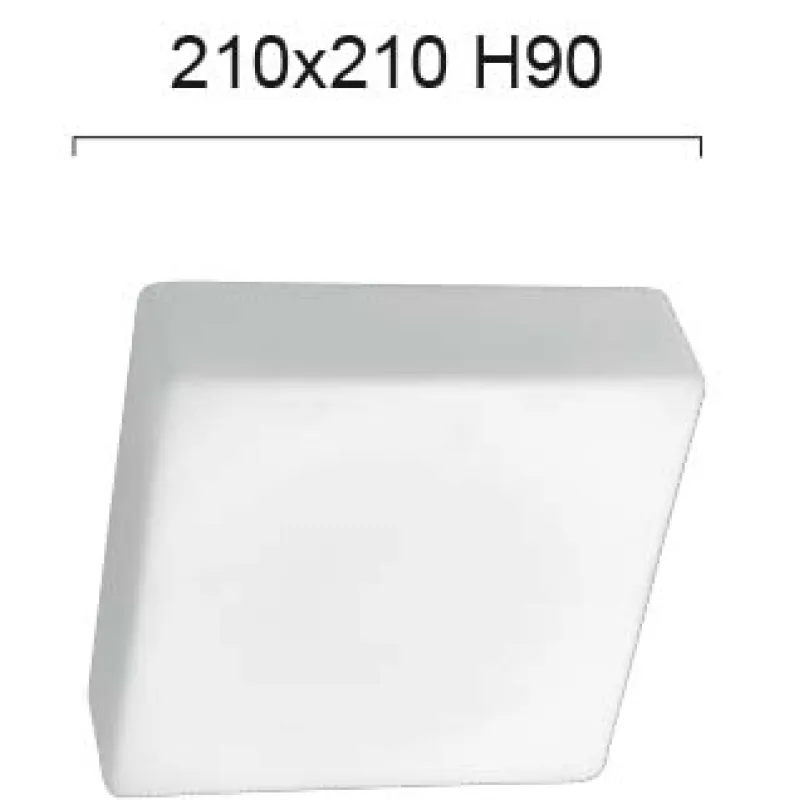 Plafoniera TITO 4161500 Viokef E27, Alb, Grecia