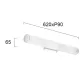 Aplica Baie FIBI 4181400 Viokef LED, Crom, Grecia