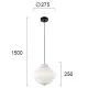 Pendul BOHO 4187900 Viokef E27, Alb, Grecia