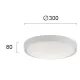 Plafoniera YARA 4199600 Viokef LED, Alb, Grecia