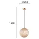 Pendul ASPA 4206101 Viokef E27, Amber, Grecia