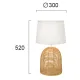Veioza MARION 4211600 Viokef E27, Natural, Grecia