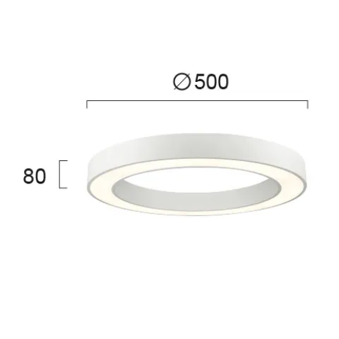 Plafoniera APOLLO 4214100 Viokef LED, Alb, Grecia