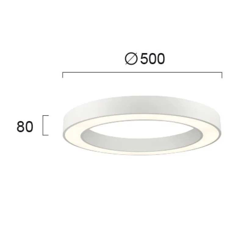 Plafoniera APOLLO 4214100 Viokef LED, Alb, Grecia