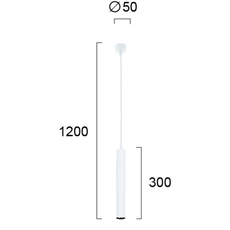 Pendul NESTOR 4214300 Viokef LED, Alb, Grecia