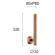 Aplica ELLIOT 4227302 Viokef LED, Cupru, Grecia