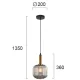 Pendul SOPHIE 4233600 Viokef E27, Fumuriu, Grecia