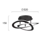 Lustra Plafon CHARLIE 4235700 Viokef LED, Negru, Grecia