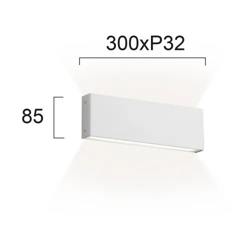 Aplica HUGO 4243600 Viokef LED, Alb, Grecia