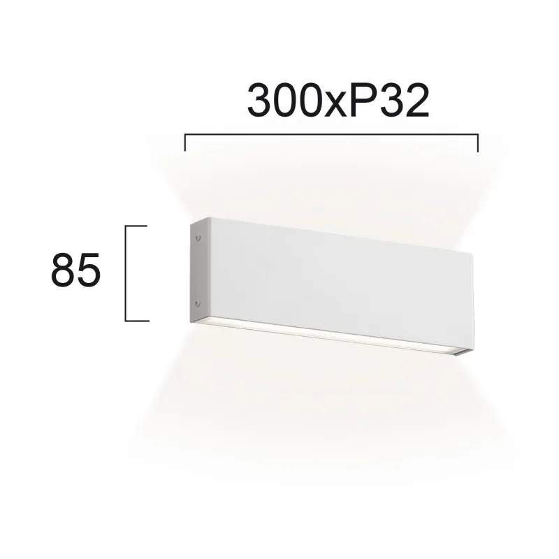 Aplica HUGO 4243600 Viokef LED, Alb, Grecia