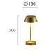 Veioza PRINCESS 4243700 Viokef LED, Auriu, Grecia