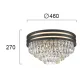 Lustra Plafon JOSEPHINE 4259100 Viokef E14, Grecia
