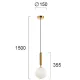 Pendul JOLIN 4259300 Viokef G9, Opal, Grecia