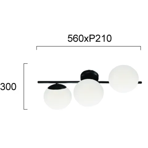 Aplica FLORIS 4260300 Viokef E14, Alb, Grecia