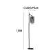 Lampadar JULIANNA 4264000 Viokef E14, Transparent, Grecia