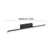 Aplica Baie SUNNY 4272101 Viokef LED, Negru, Grecia