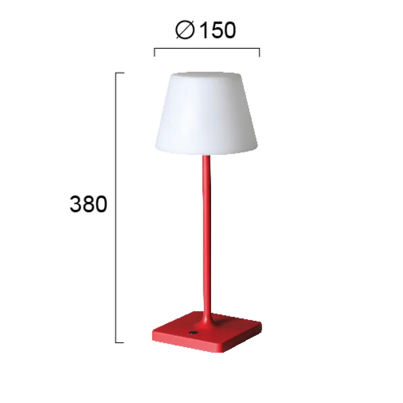 Veioza HAPPY 4276102 Viokef LED, Alb, Grecia