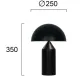 Veioza NILSON 4278900 Viokef E14, Negru, Grecia