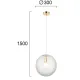 Pendul DIANA 4294300 Viokef E27, Grecia