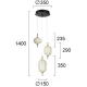Suspensie PELLUCID 4297700 Viokef LED, Grecia
