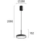 Pendul DON 4300300 Viokef LED, Gri, Grecia