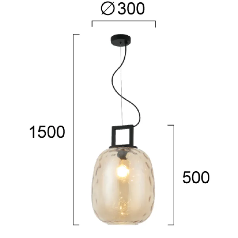 Pendul LUCY 4302802 Viokef E27, Sampanie, Grecia