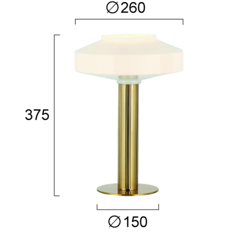 Veioza VIVIAN 4311000 Viokef E27, Opal, Grecia