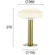 Veioza VIVIAN 4311000 Viokef E27, Opal, Grecia