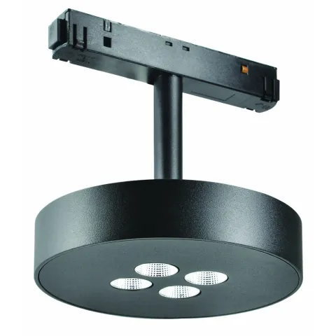Downlight Sina Magnetica 20177 Zambelis Aluminiu, Negru, LED, Grecia