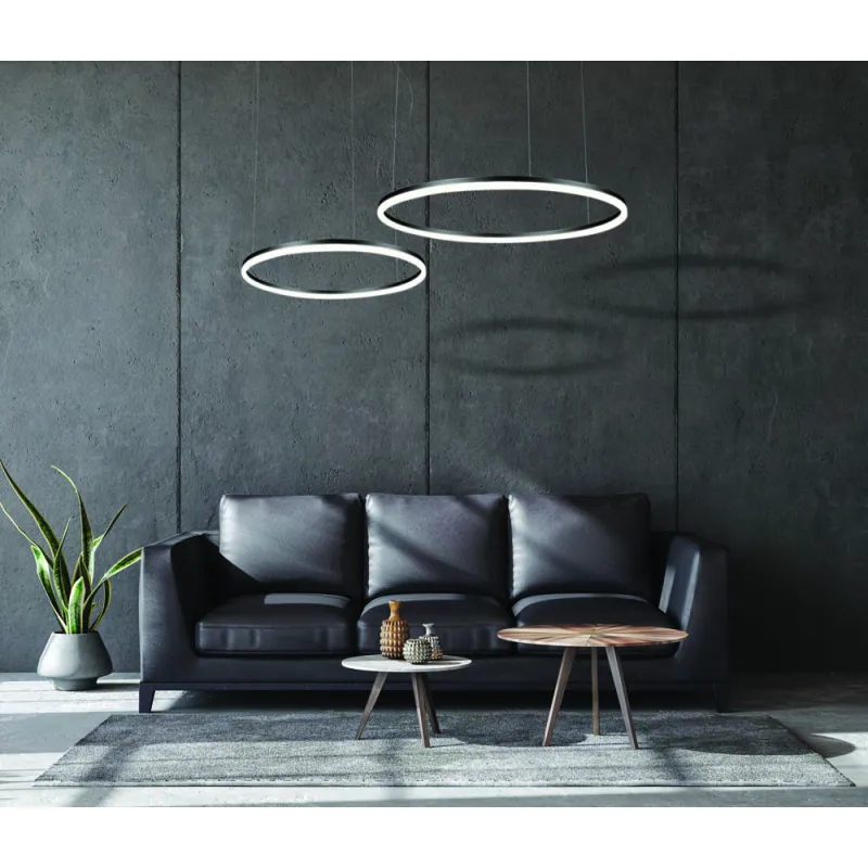 Suspensie 20260 Zambelis Aluminiu, Negru, LED, Grecia
