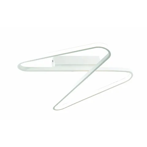 Plafoniera 2065 Zambelis Metal, Alb, LED, Grecia