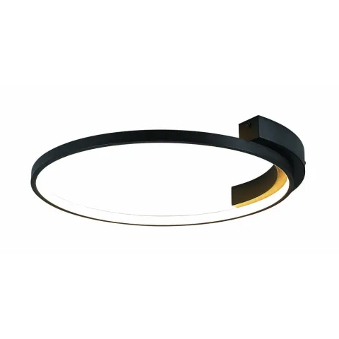 Plafoniera 2076 Zambelis Metal, Negru, LED, Grecia