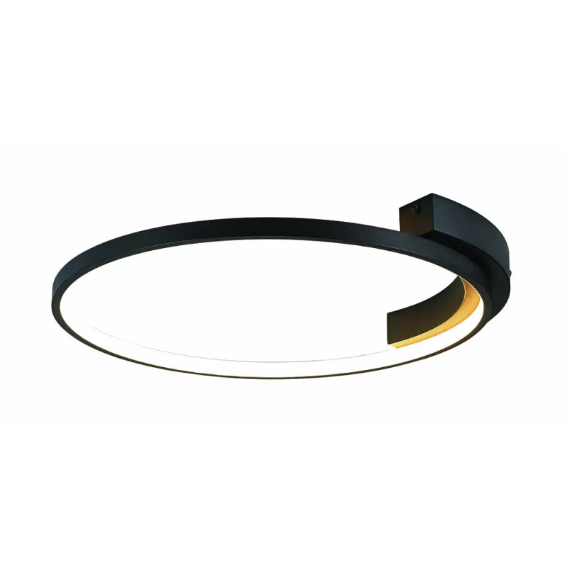 Plafoniera 2076 Zambelis Metal, Negru, LED, Grecia