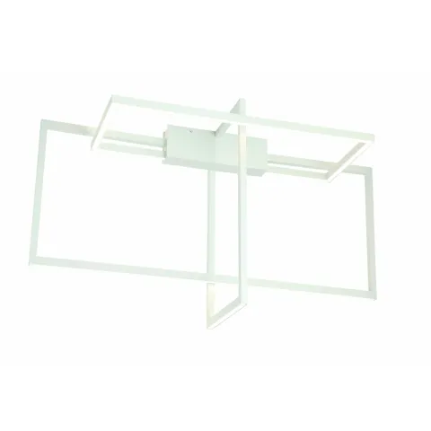 Lustra Plafon 2078 Zambelis Aluminiu, Negru, LED, Grecia