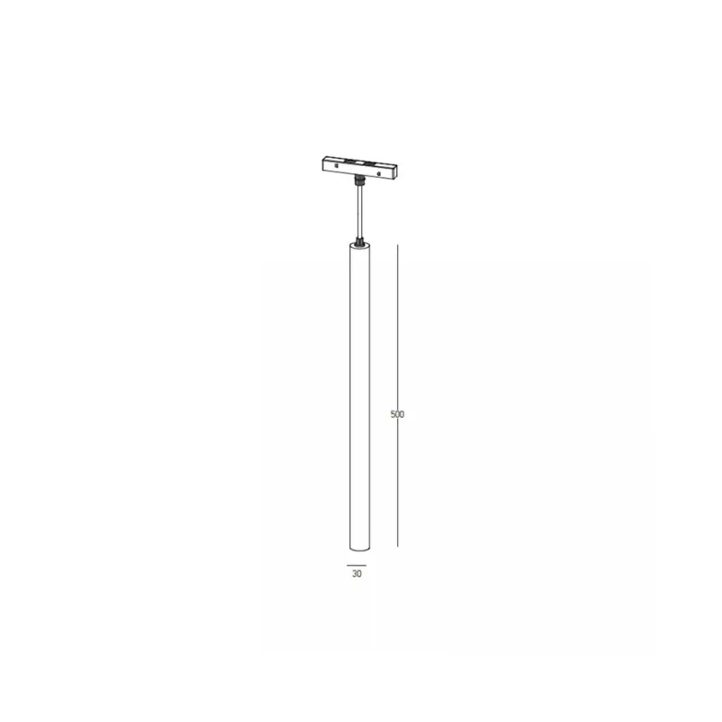 Downlight Șina Magnetică 2081-WD Zambelis, Led