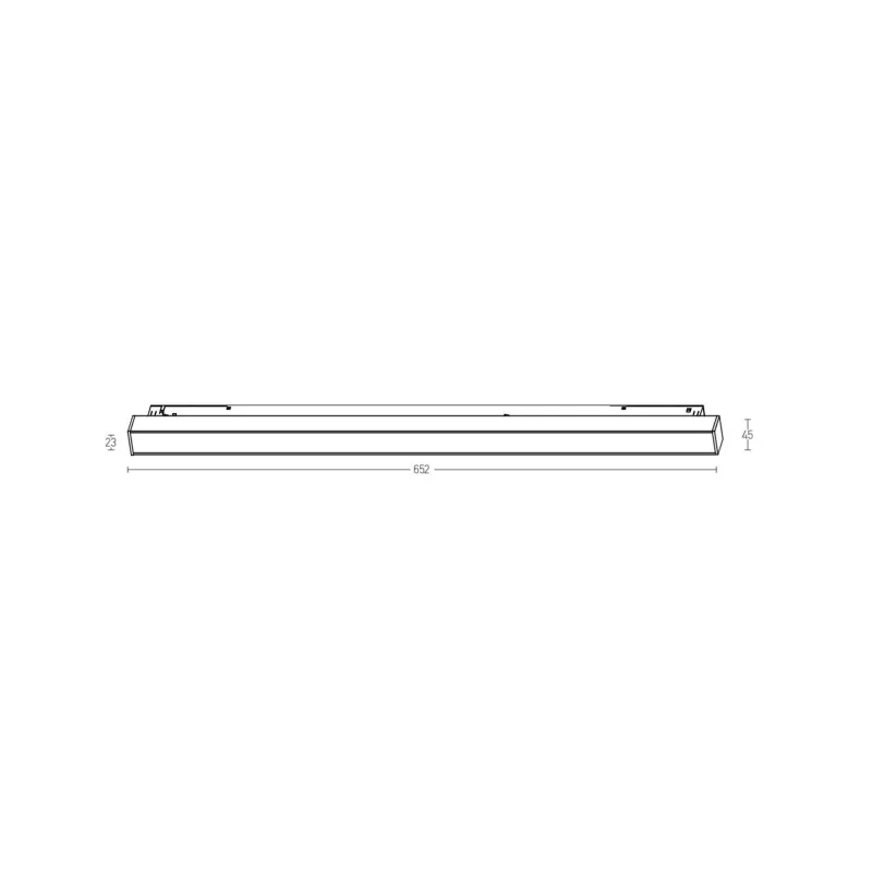 Downlight Șina Magnetică 2089-4W Zambelis, Led