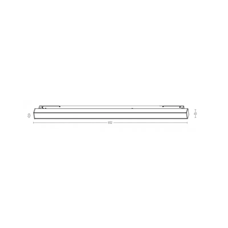 Downlight Șina Magnetică 2089-4W Zambelis, Led