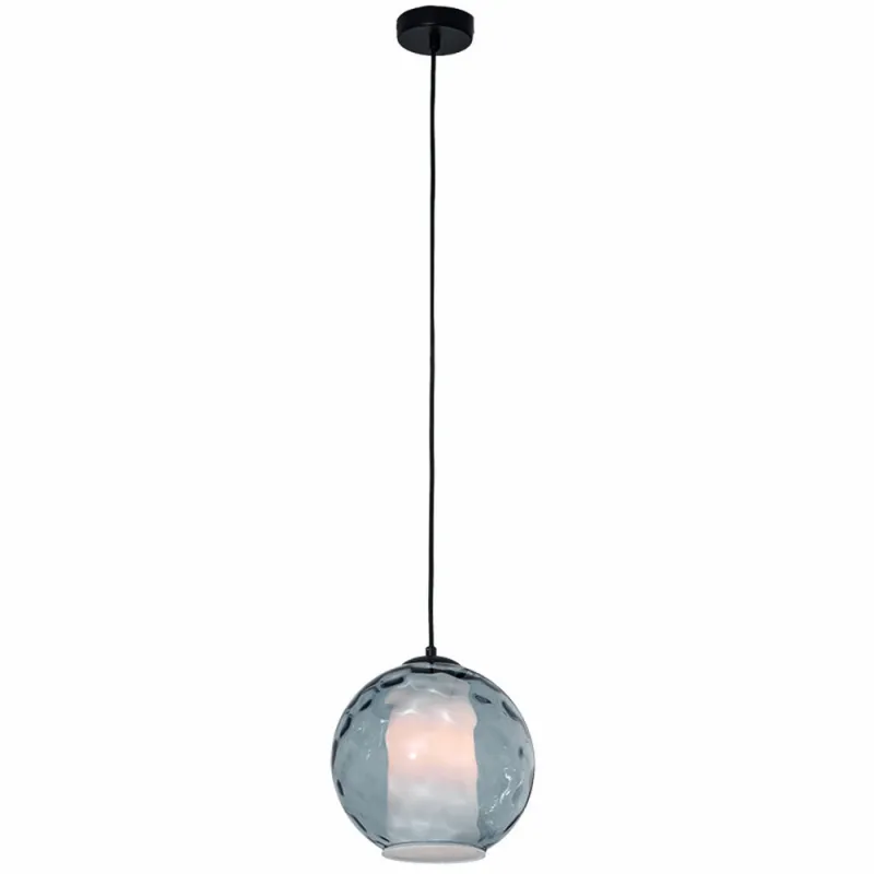 Pendul 22035 Zambelis Metal, Negru, E27, Grecia