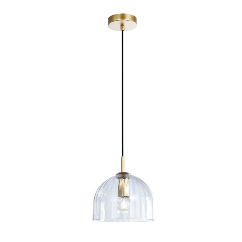 Pendul 22115 Zambelis Metal, Auriu, E14, Grecia