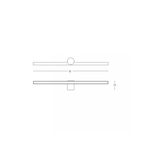 Aplica Baie 22125-W Zambelis, Minimalist, Led, Alb