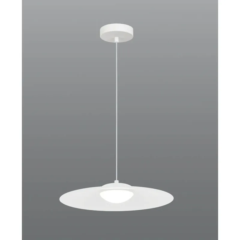 Pendul 22129 Zambelis Metal, Alb, LED, Grecia
