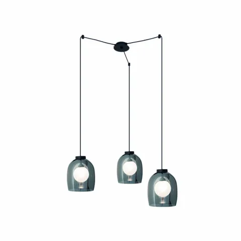 Suspensie 22145 Zambelis Metal, Negru, G9, Grecia
