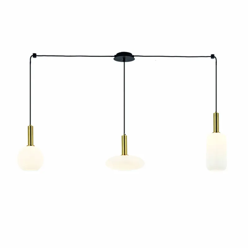 Suspensie 22151 Zambelis Metal, Negru, E27, Grecia