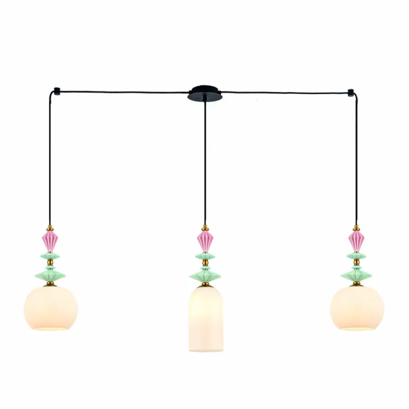 Suspensie 22153 Zambelis Metal, Negru, E27, Grecia