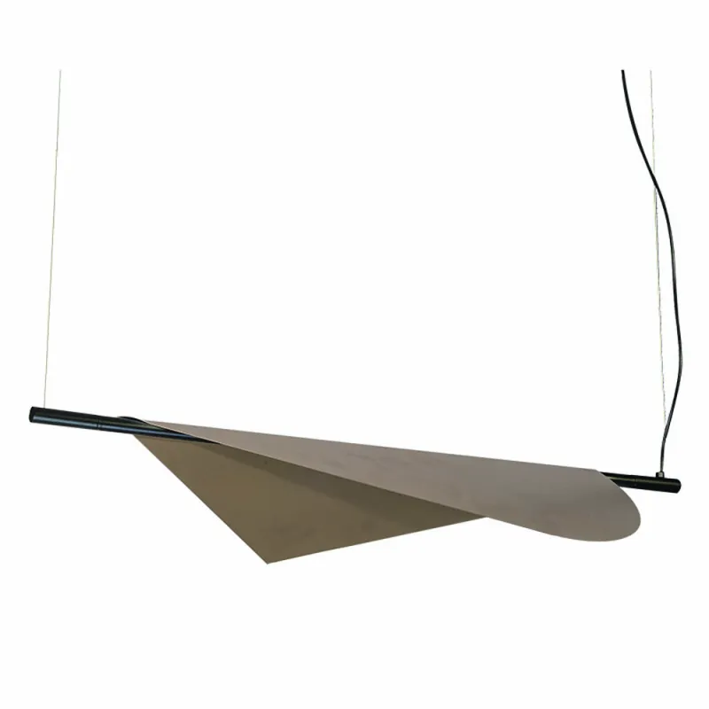 Suspensie 22229 Zambelis Metal, Negru, LED, Grecia